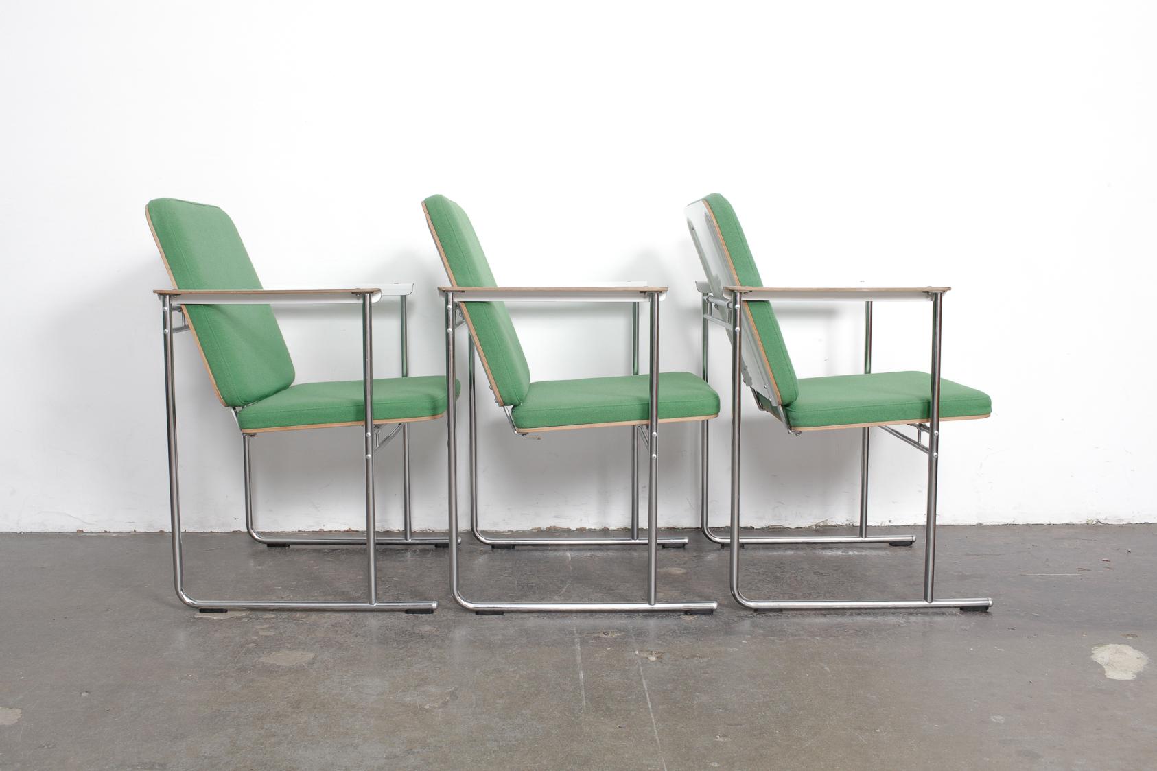 Set of Six 'Skaala' Dinning Chairs by Yrjö Kukkapuro for Avarte, Finland 1