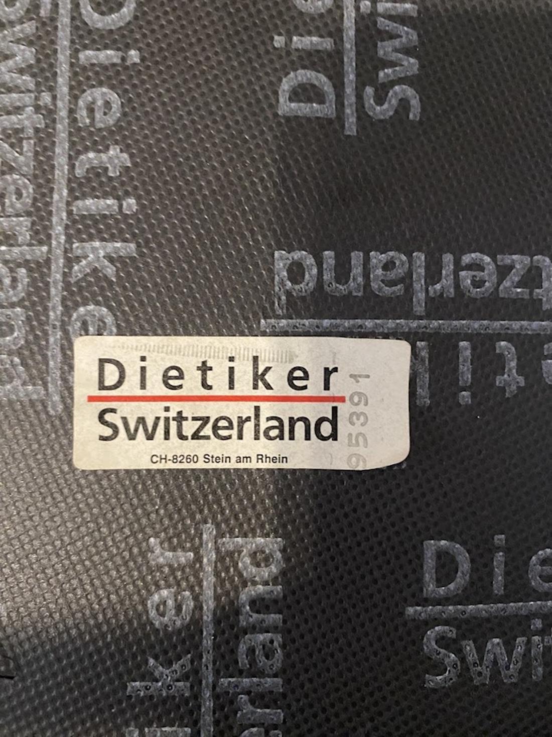 Set of Six Sparta Leather Chairs by Christoph Hindermann for Dietiker 1990s For Sale 10
