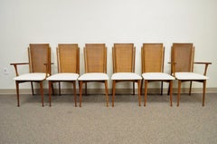 Set di sei sedie da pranzo Specialty Woodcraft in teak danese moderno di metà secolo