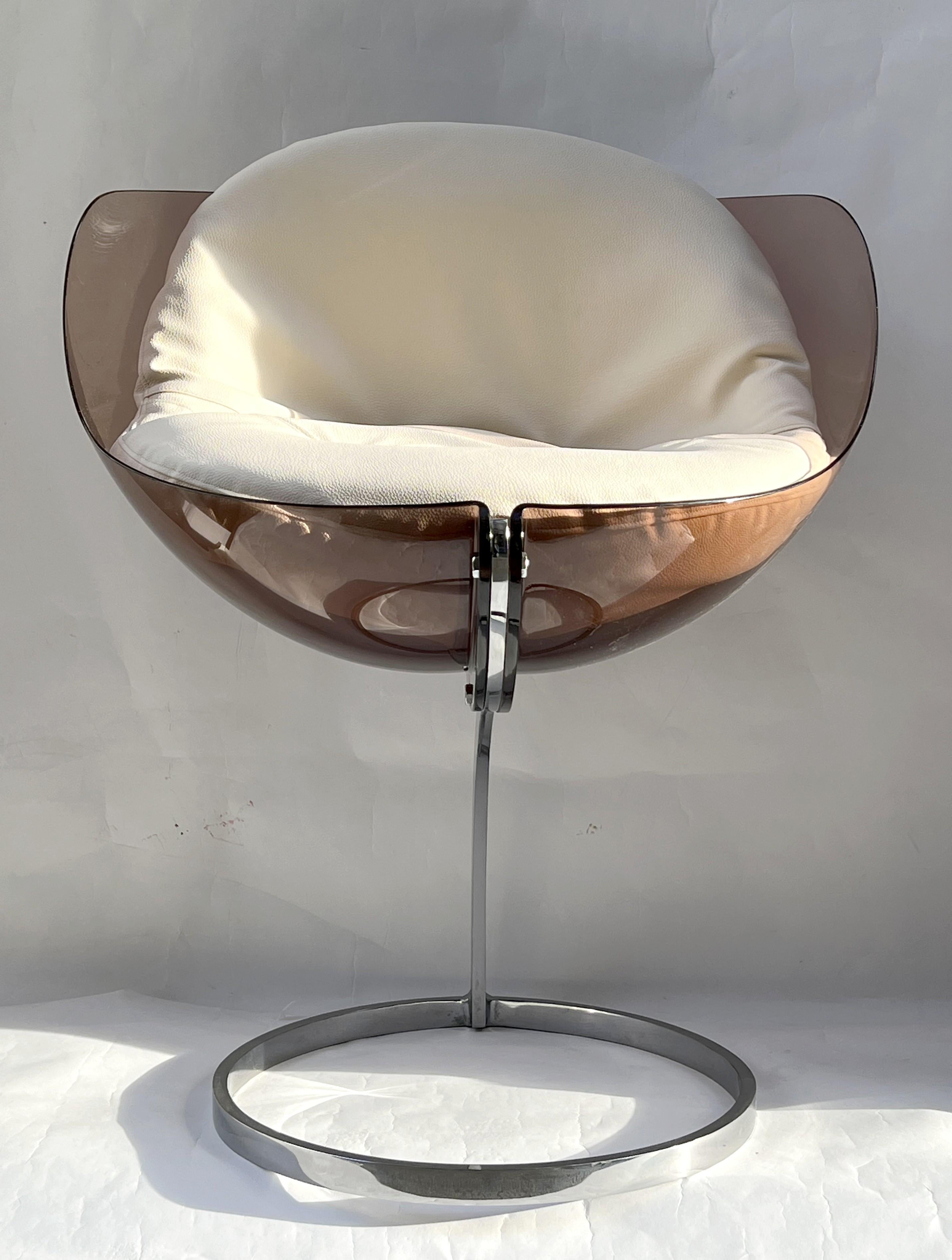 Satz von sechs „Kugel“-Stühlen. Boris Tabacoff, Mobilier Modulare Moderne Edition im Zustand „Gut“ im Angebot in Paris, FR