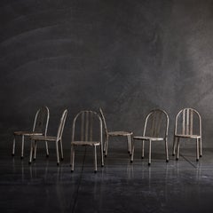 Set of Six Stacking Chairs by Robert Mallet Stevens