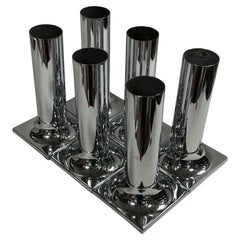 Set di sei lampade da soffitto o da parete Staff Tube Disegnate da Rolf Krüger, Germania