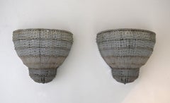 Set of Six "Streamline Moderne" Sconces