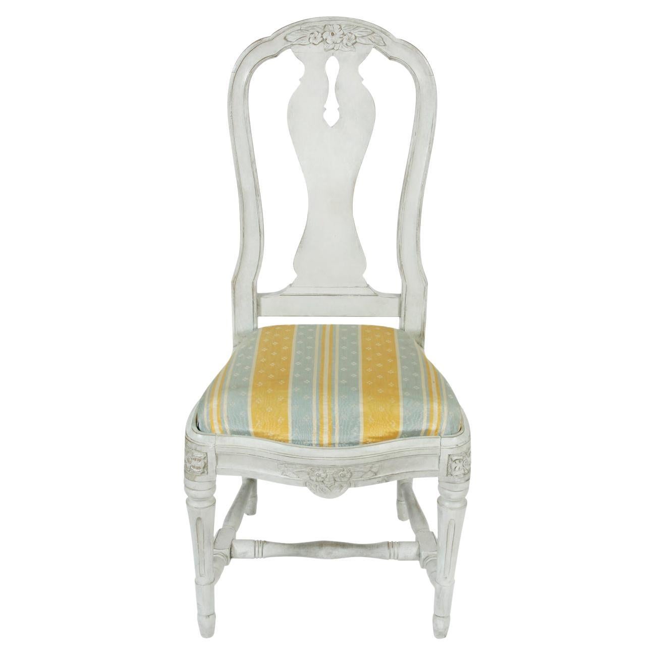 Set of Six Swedish Dining Chairs