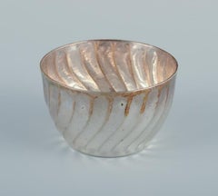 Set di sei tazze svedesi in argento. Circa dal 1900.