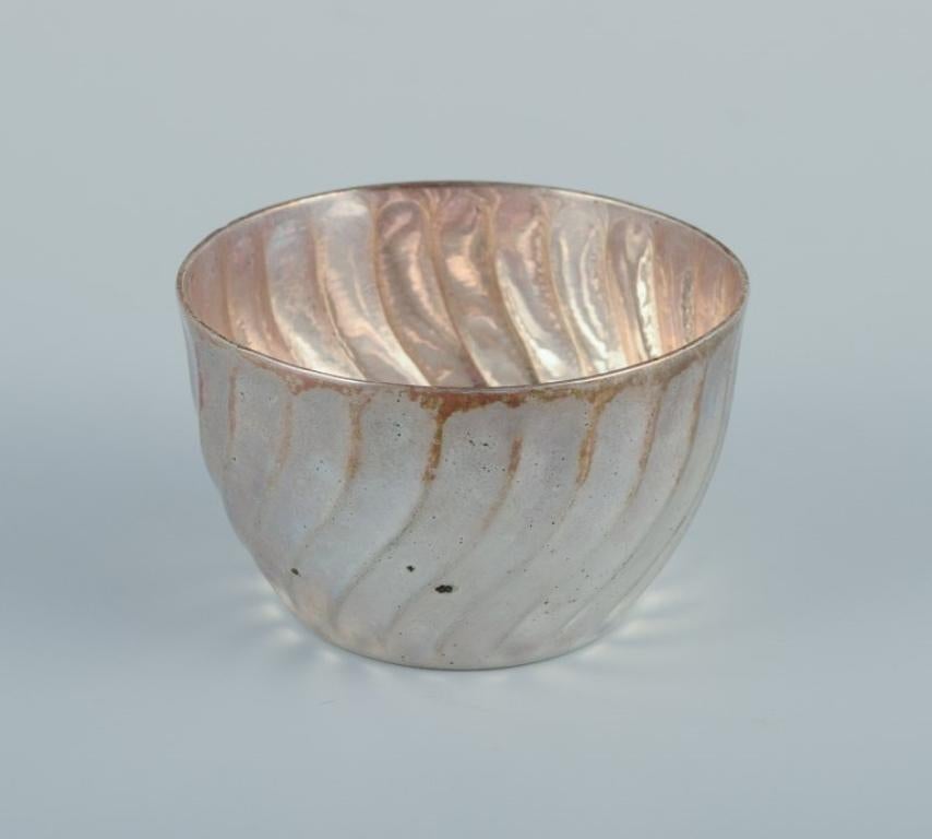 Set of six Swedish silver cups. Approx. from 1900. In Excellent Condition For Sale In Copenhagen, DK