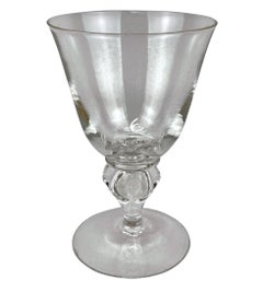 Set of Six Swedish Wine Glasses