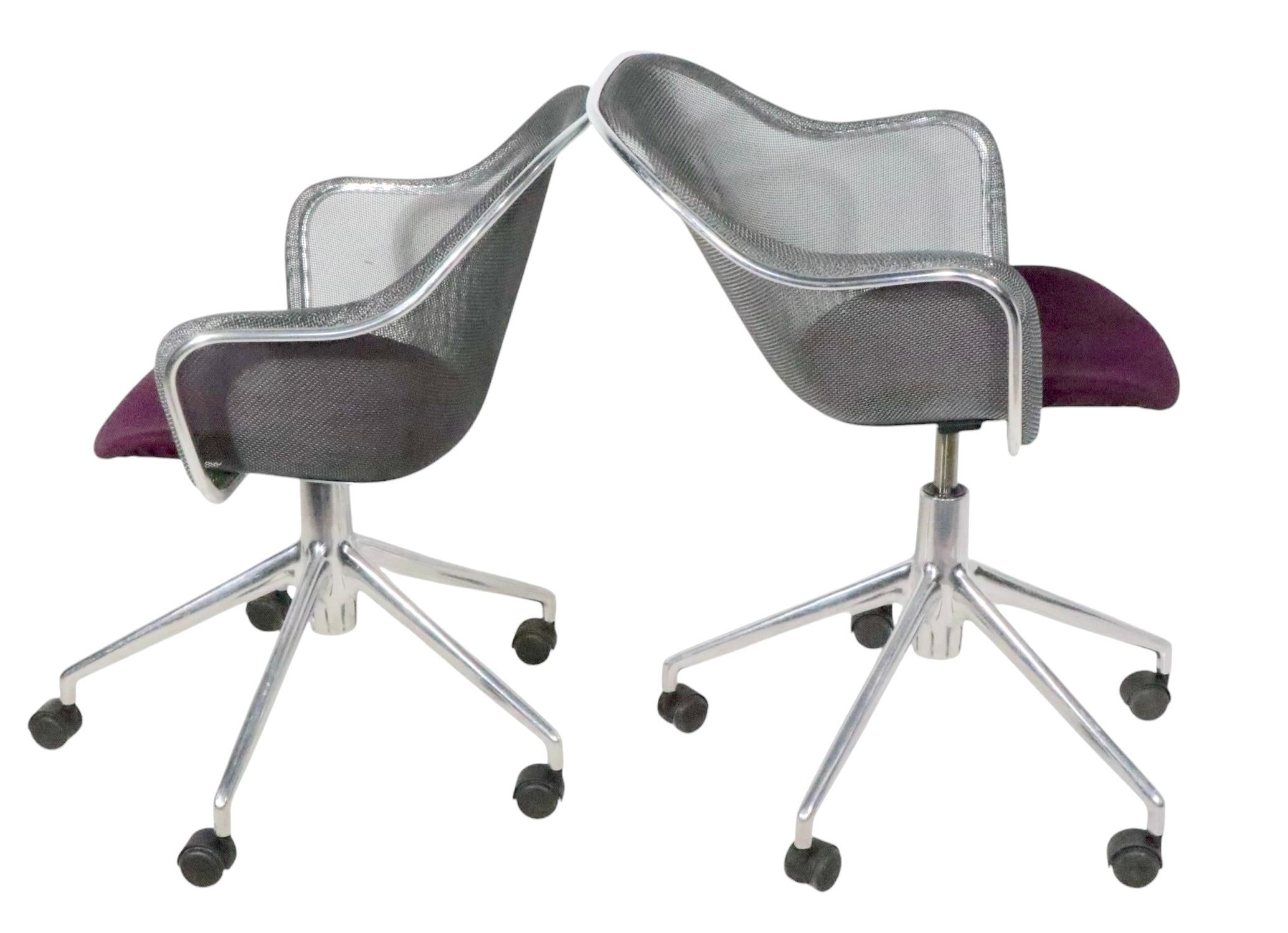 Conjunto de seis sillas giratorias Luta diseñadas por Antonio Citterio para B&B Italia c 2016 Siglo XXI y contemporáneo en venta