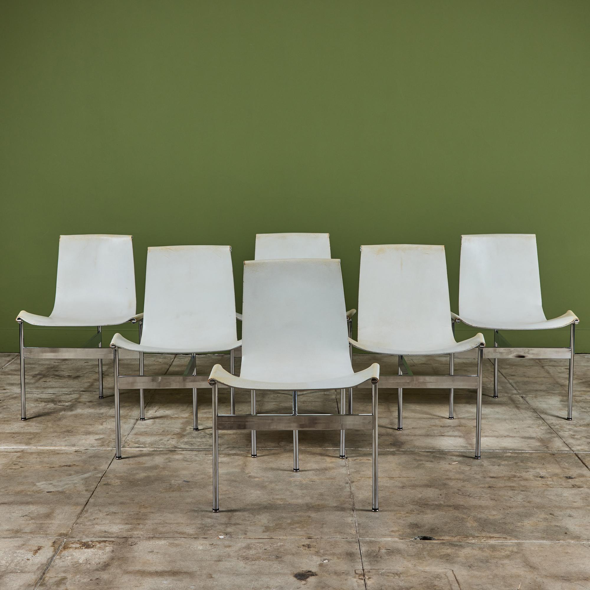 Set di sei sedie da pranzo T di Katavolos, Littell & Kelley per Laverne in vendita 4