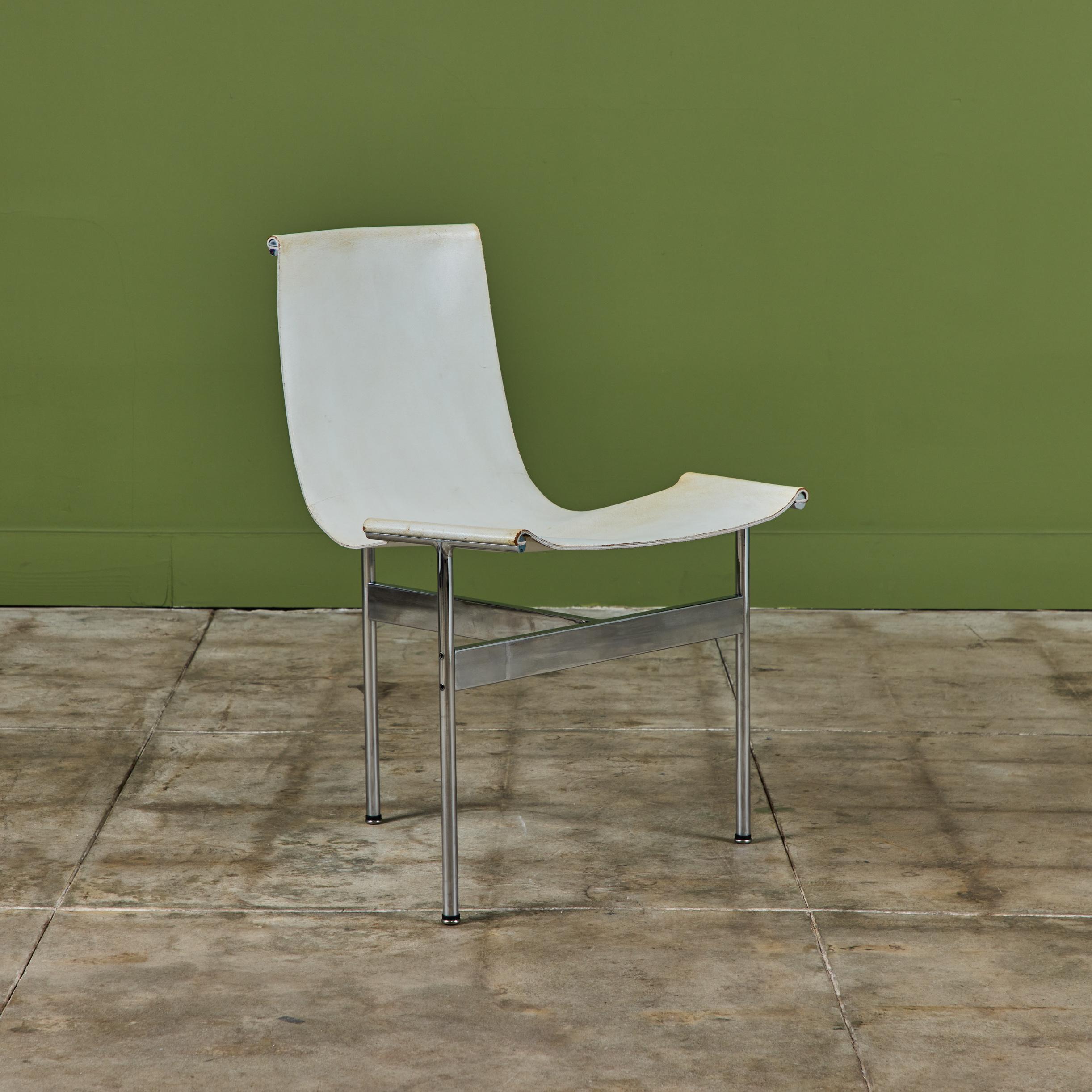 Mid-Century moderno Set di sei sedie da pranzo T di Katavolos, Littell & Kelley per Laverne in vendita