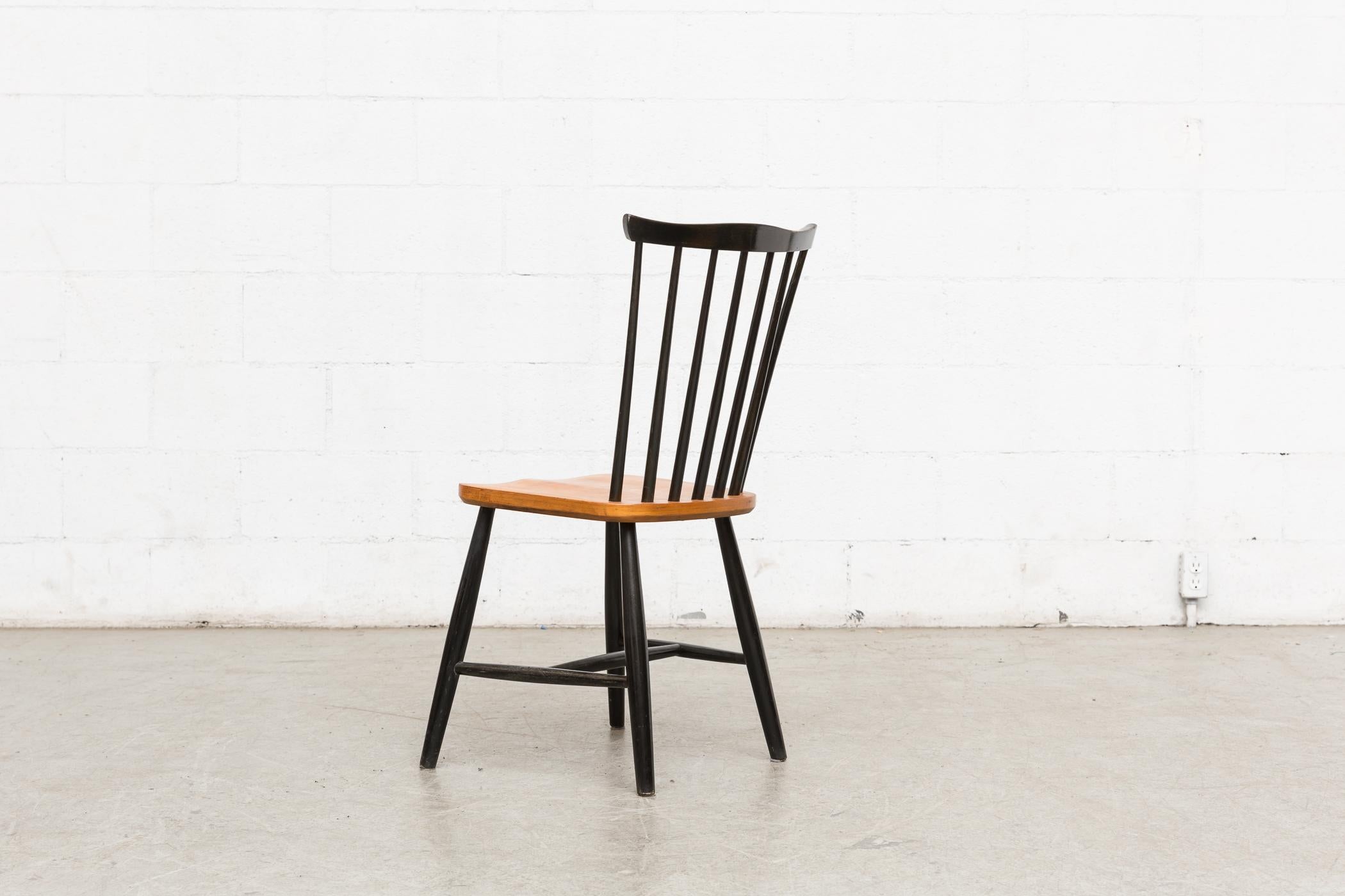 Mid-20th Century Set of Six Tapiovaara Style Side Chairs
