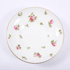 Set of Six Tea Cups and Saucers
