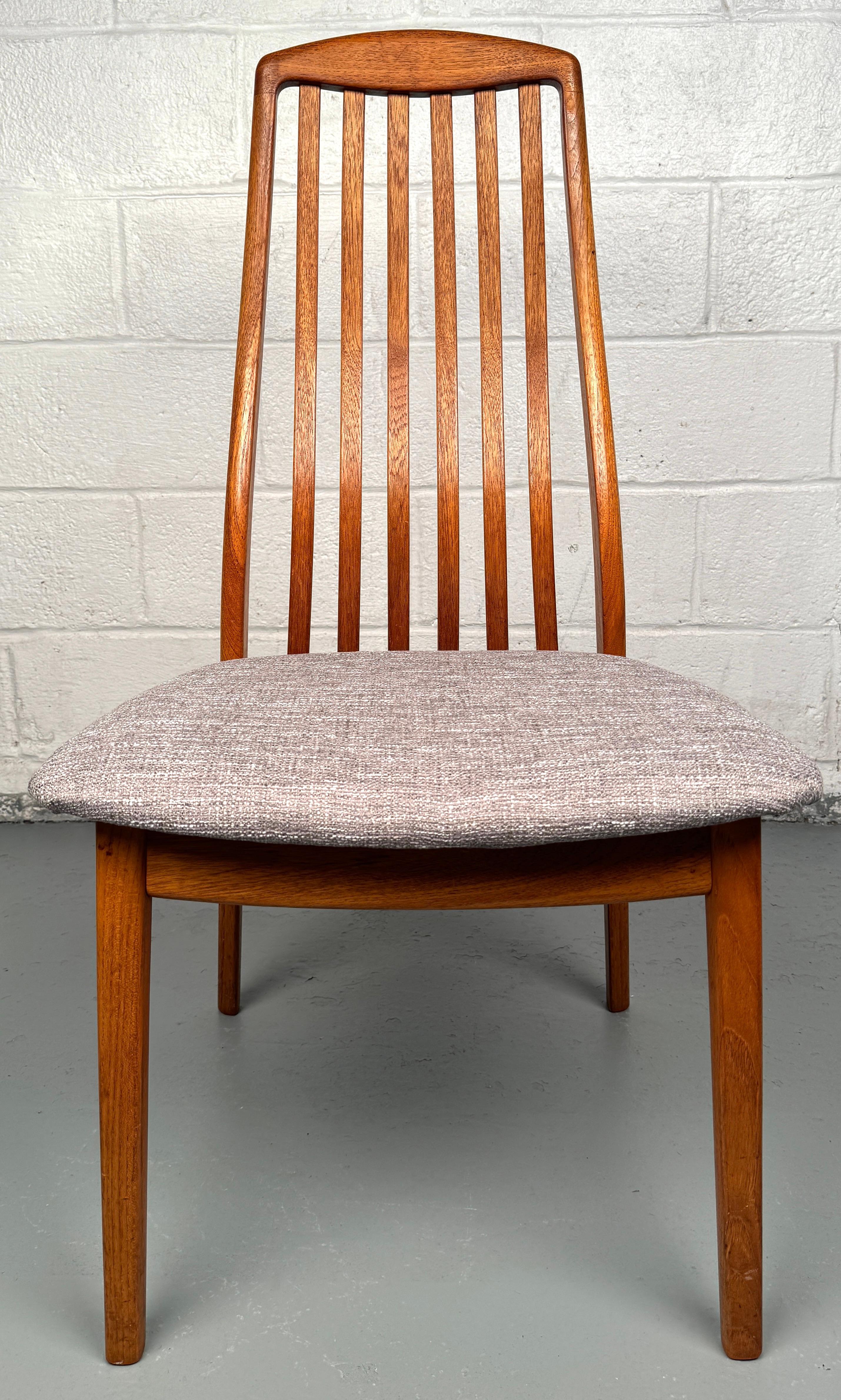 Set of Six Teak Danish Modern Dining Chairs by Preben Schou For Sale 11