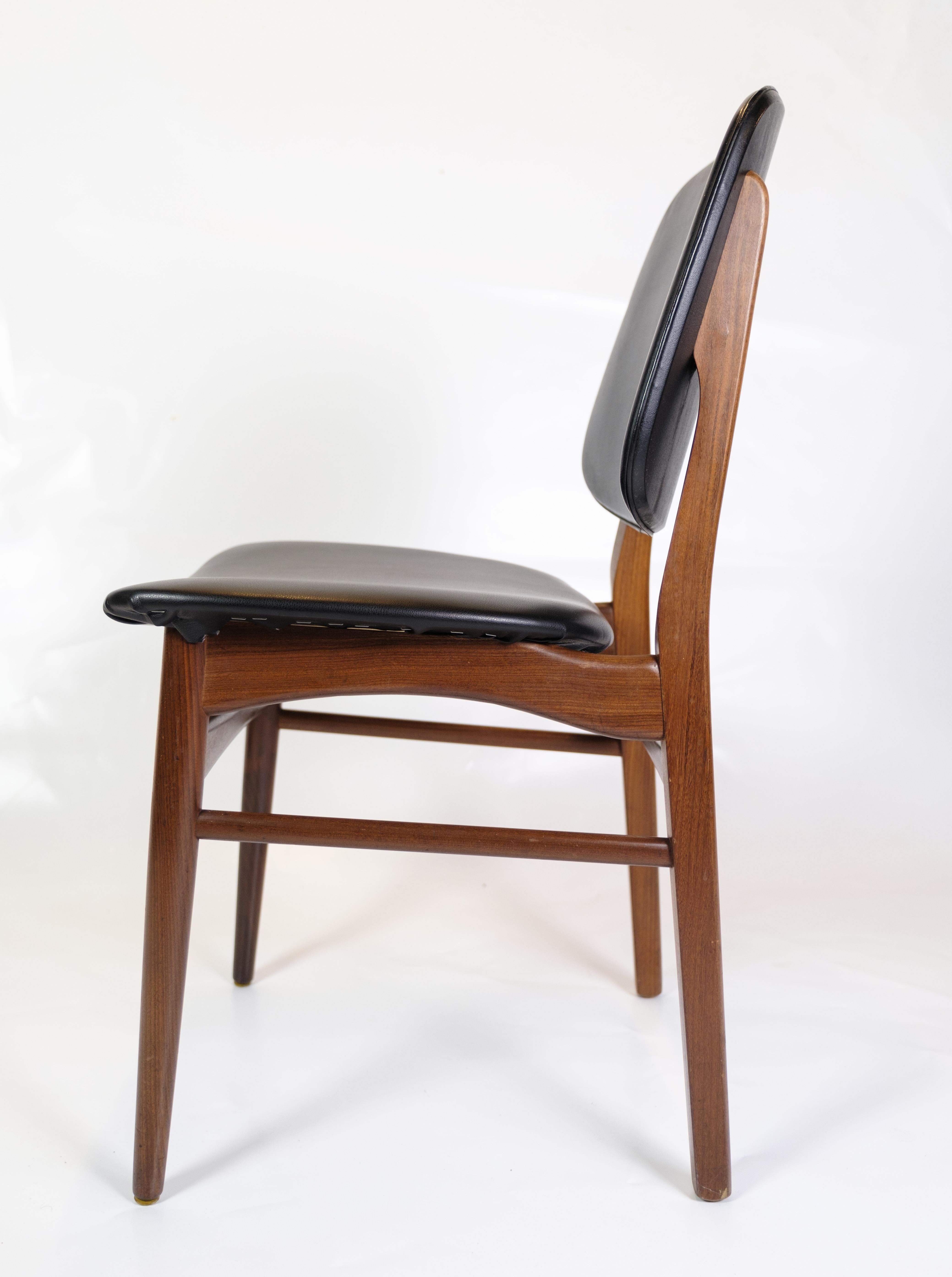  Set of six Teak Dining Chairs by Danish Master Craftsman from 1960s For Sale 2