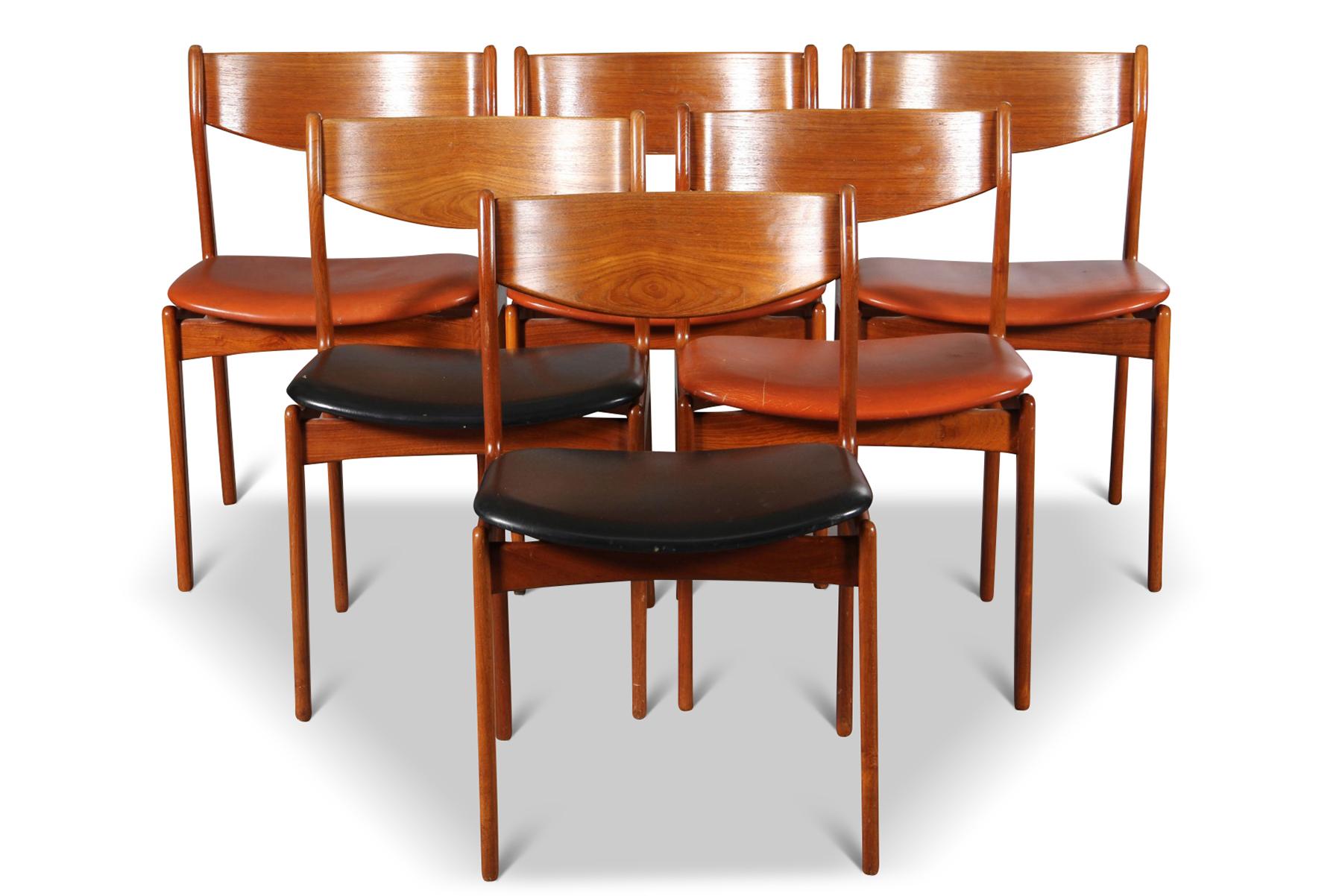 Other Set of Six Teak Dining Chairs by Vilhelm Jørgensen