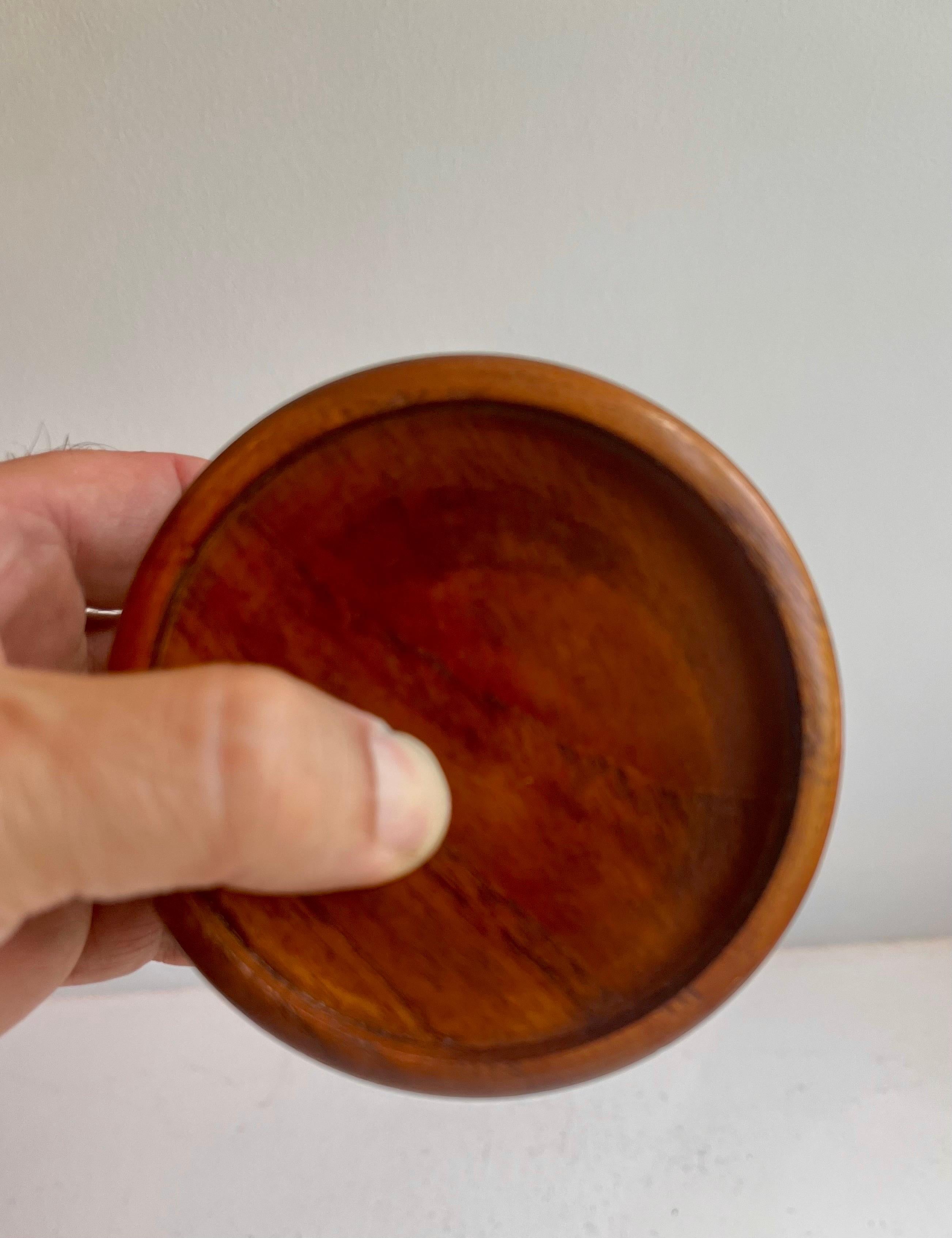 Set di sei sottobicchieri in teak, anni '60 in vendita 4