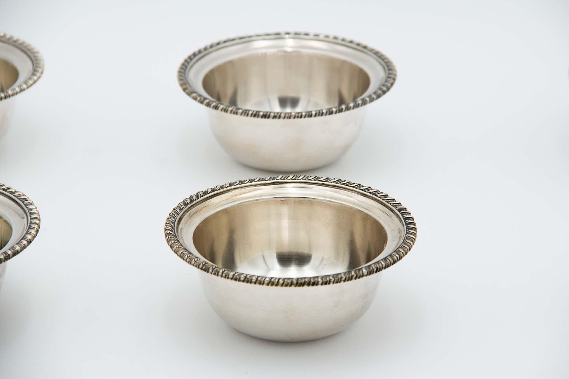 European Set of six toilets with relief on the edges For Sale