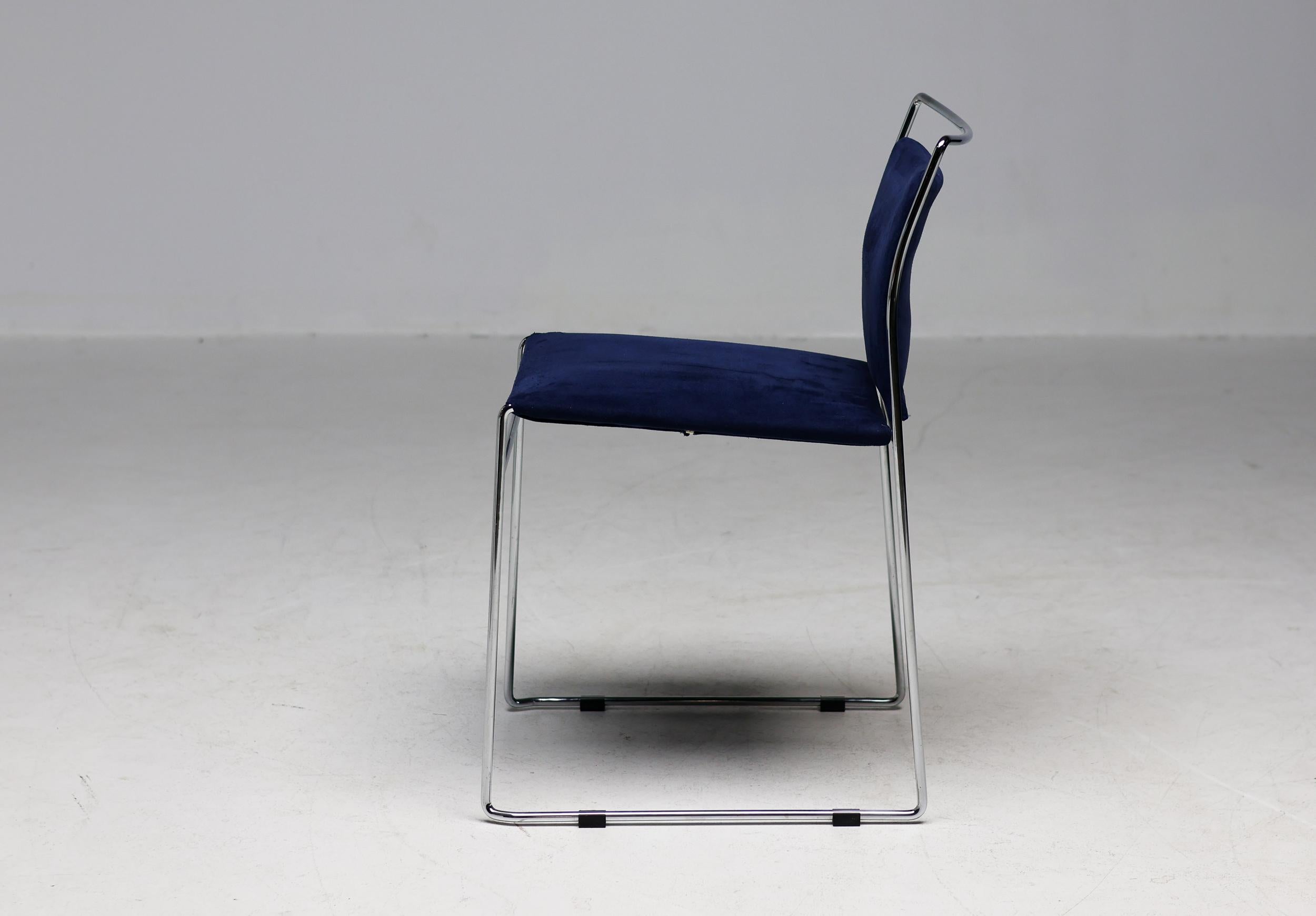 Mid-Century Modern Set of Six Tulu Chairs by Kazuhide Takahama for Simon Gavina For Sale