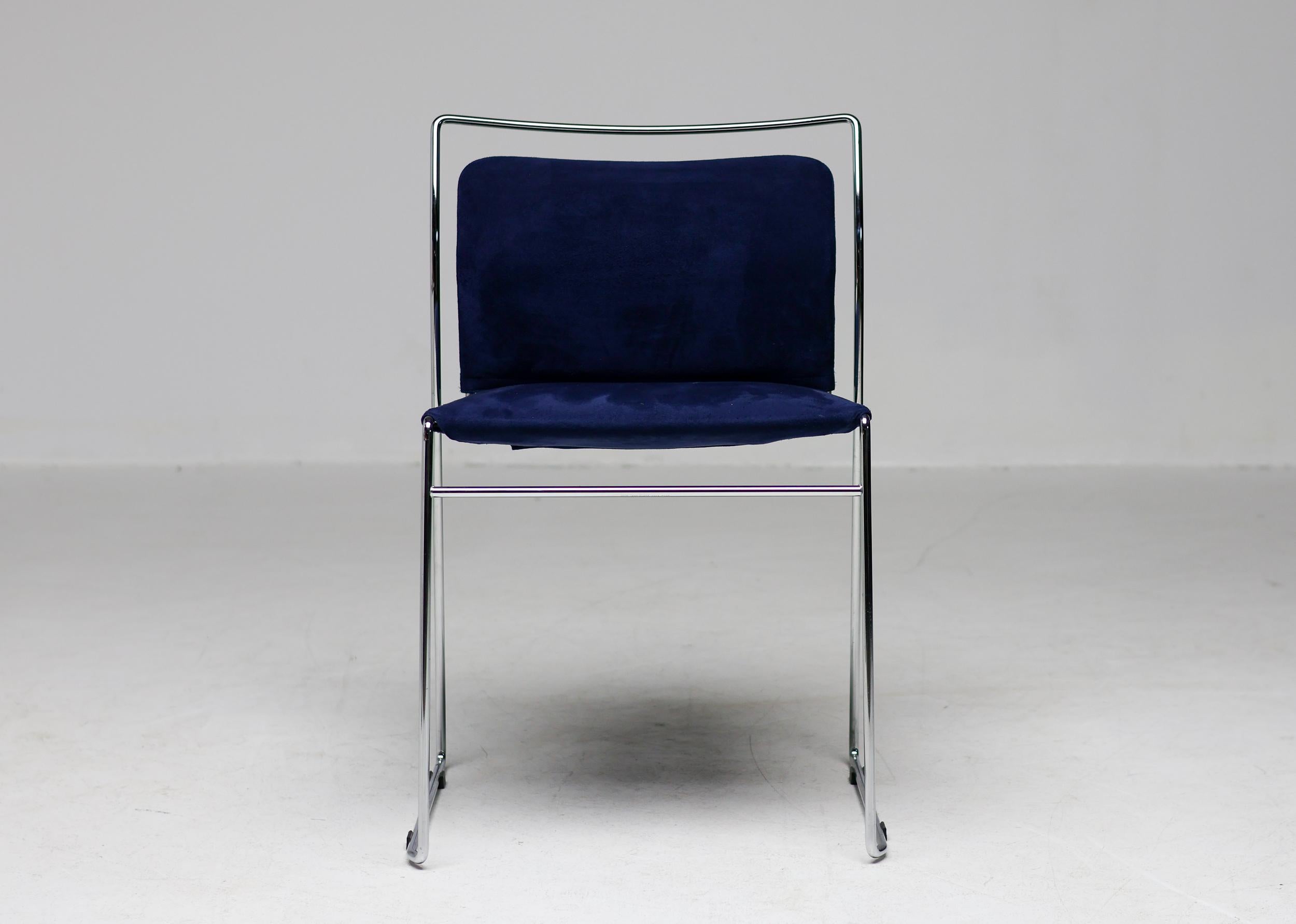 Milieu du XXe siècle Ensemble de six chaises Tulu de Kazuhide Takahama pour Simon Gavina en vente