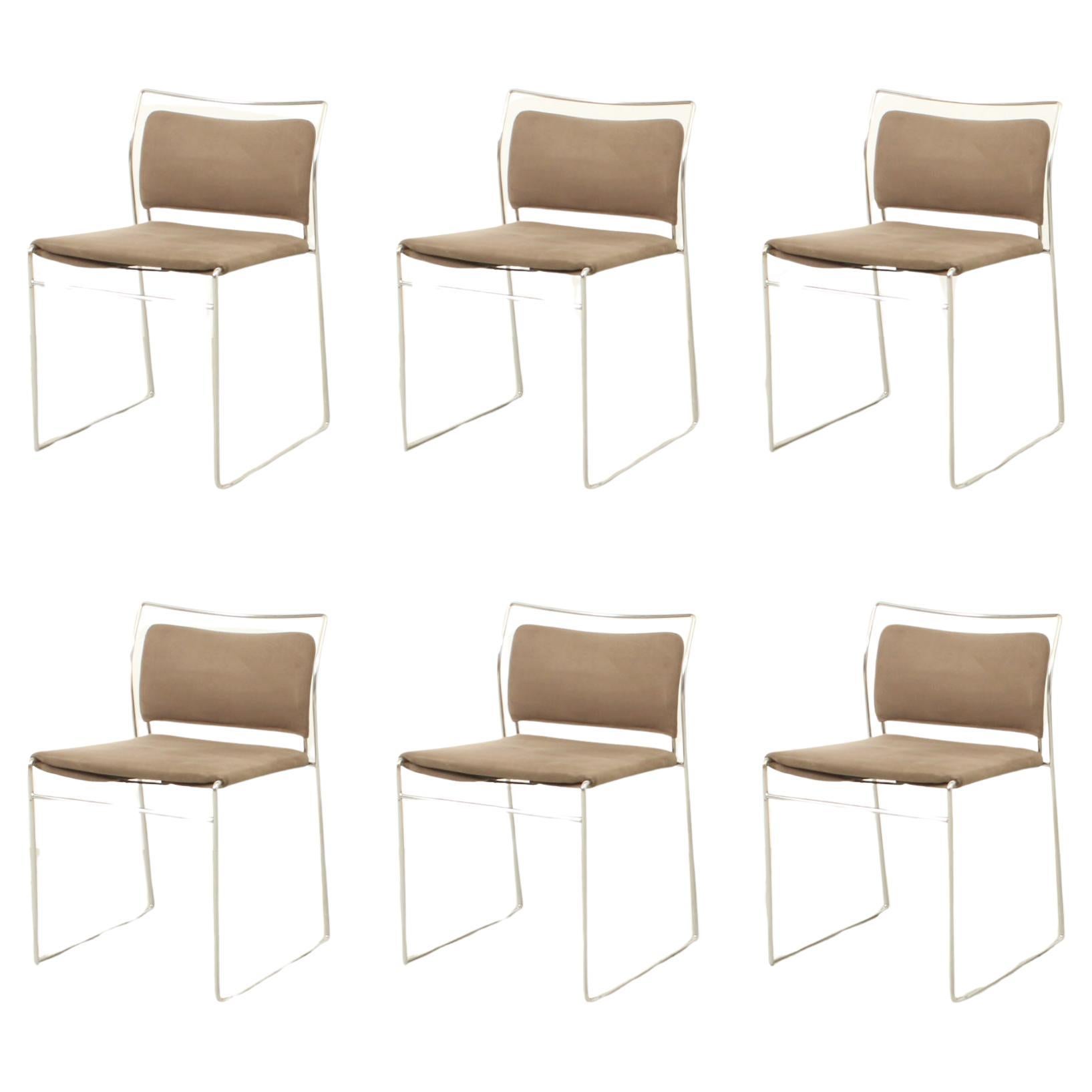 Set of Six Tulu Chairs by Kazuhide Takahama for Simon International, 1967 For Sale