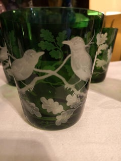Sofina Boutique Kitzbuehel ensemble de six gobelets verts de style campagnard