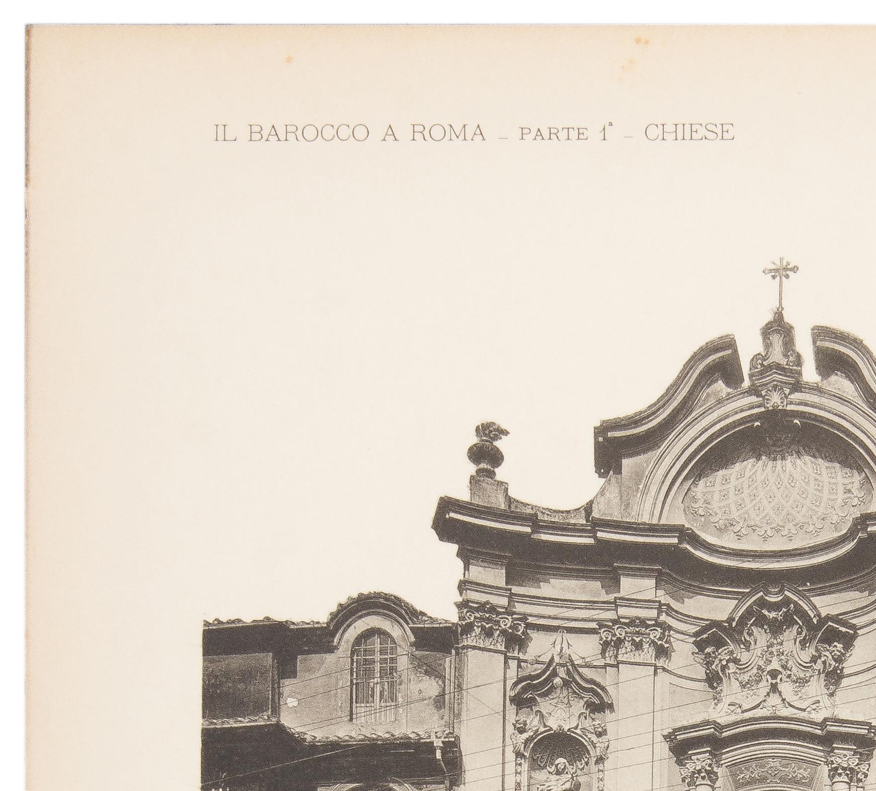 Set of Six Unframed Architectural Prints, Italy, Early 1900s 8