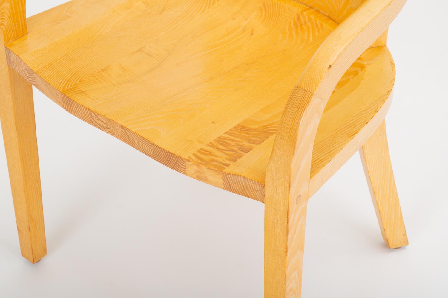 Set of Six University Chairs by Ward Bennett for Brickel Associates 5