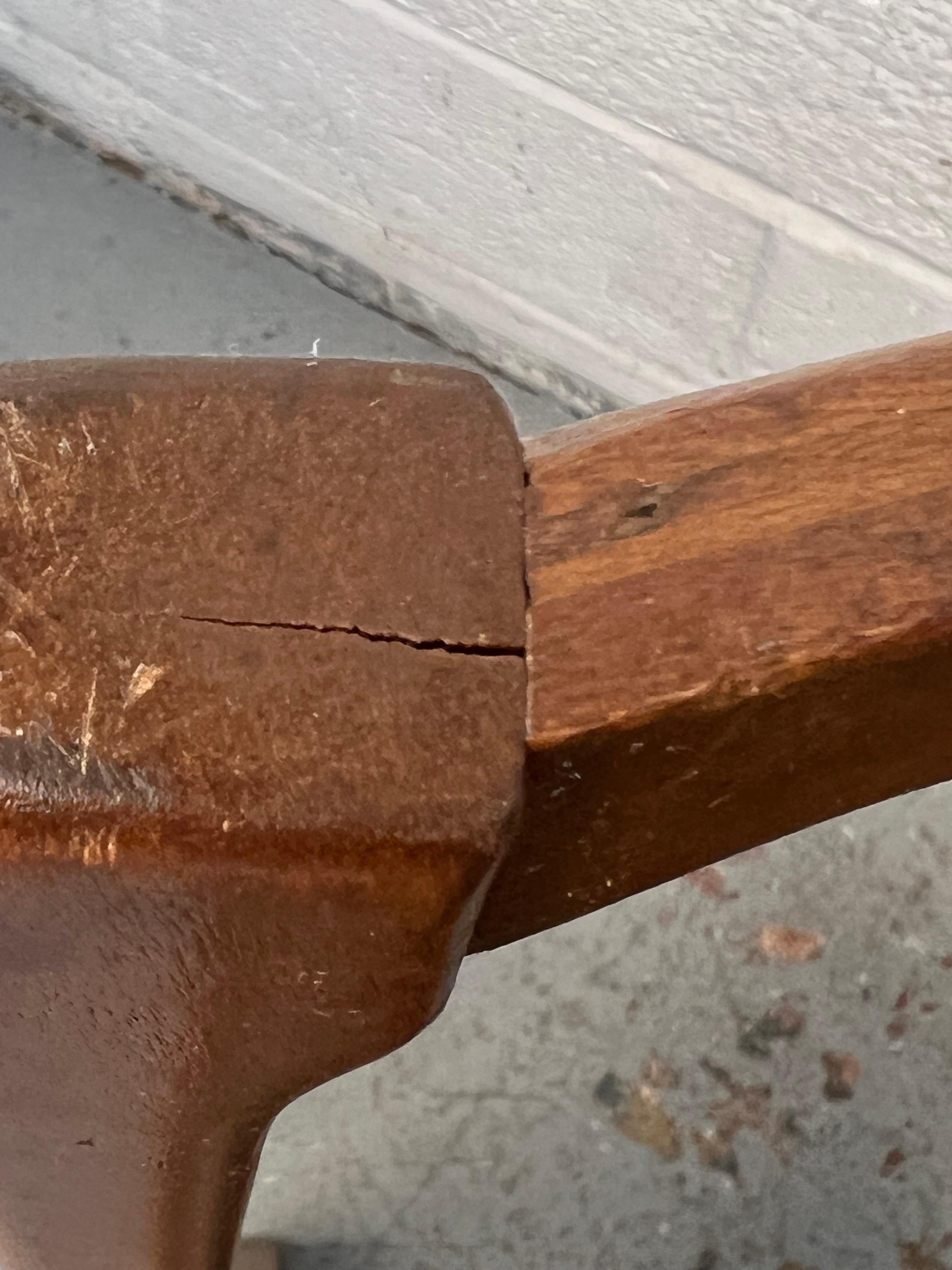 Juego de seis sillas de comedor danesas tapizadas en venta 4