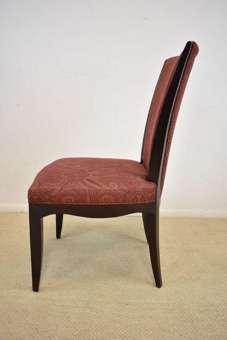 Set of Six Upholstered Dining Room Chairs by Barbara Barry for Baker Furniture In Good Condition In Toledo, OH