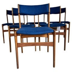 Set of six vintage chairs, Denmark, 1960