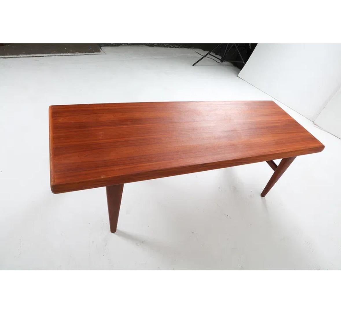 Set of six Vintage Danish teak dining side chairs For Sale 7