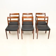 Set of Six Vintage Dining Chairs by Nils Jonsson
