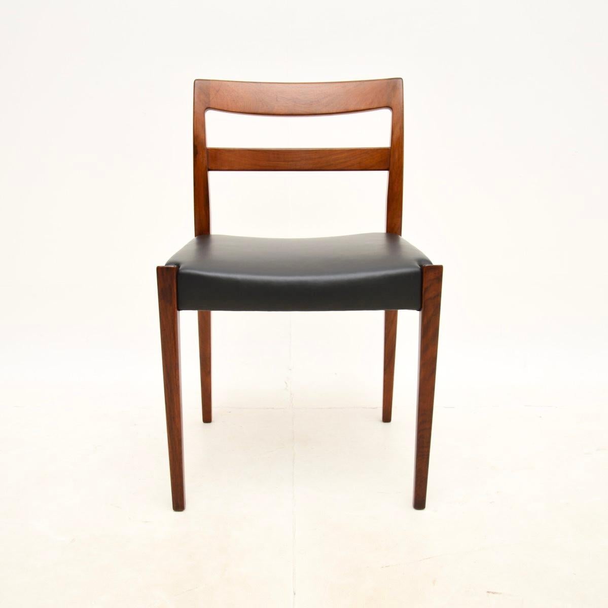 Mid-20th Century Set of Six Vintage Dining Chairs by Nils Jonsson  For Sale