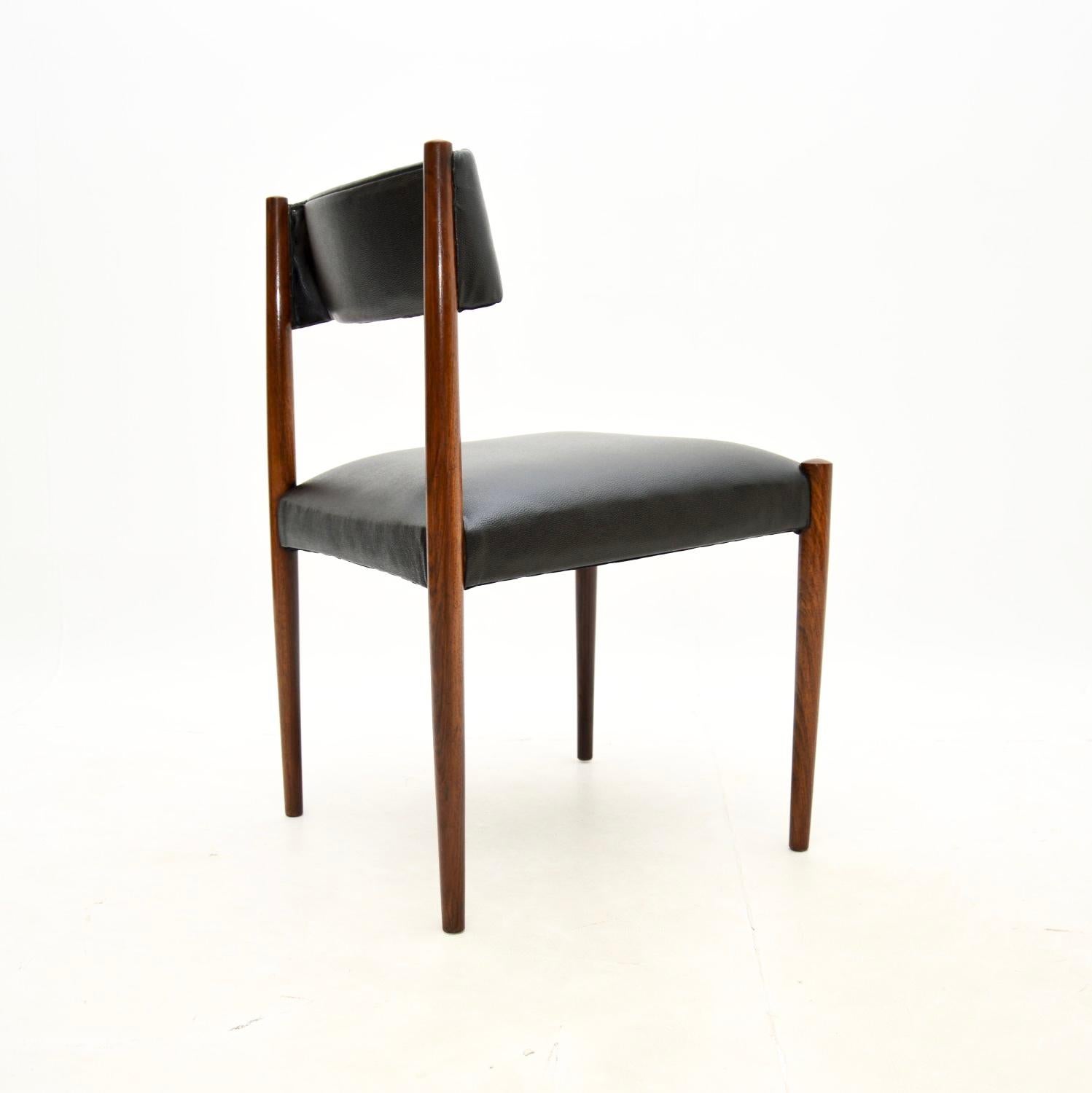 Set of Six Vintage Dining Chairs by Robert Heritage for Archie Shine 1