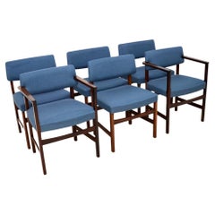 Ensemble de six chaises de salle à manger vintage de Robert Heritage pour Archie Shine