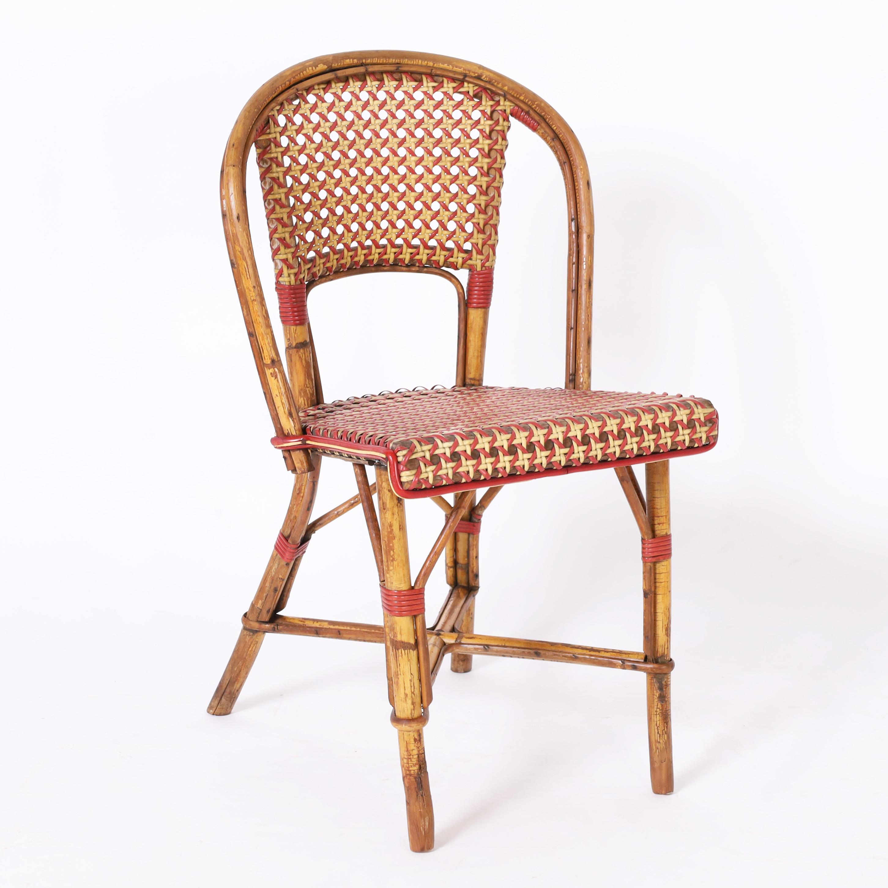 vintage french bistro chairs