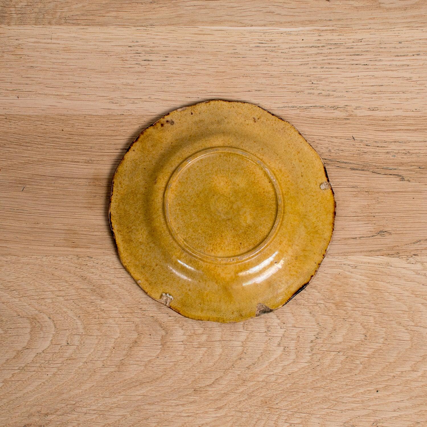 Ensemble de six assiettes à dessert en faïence émaillée de Dieulefit provençal Vintage By en vente 6