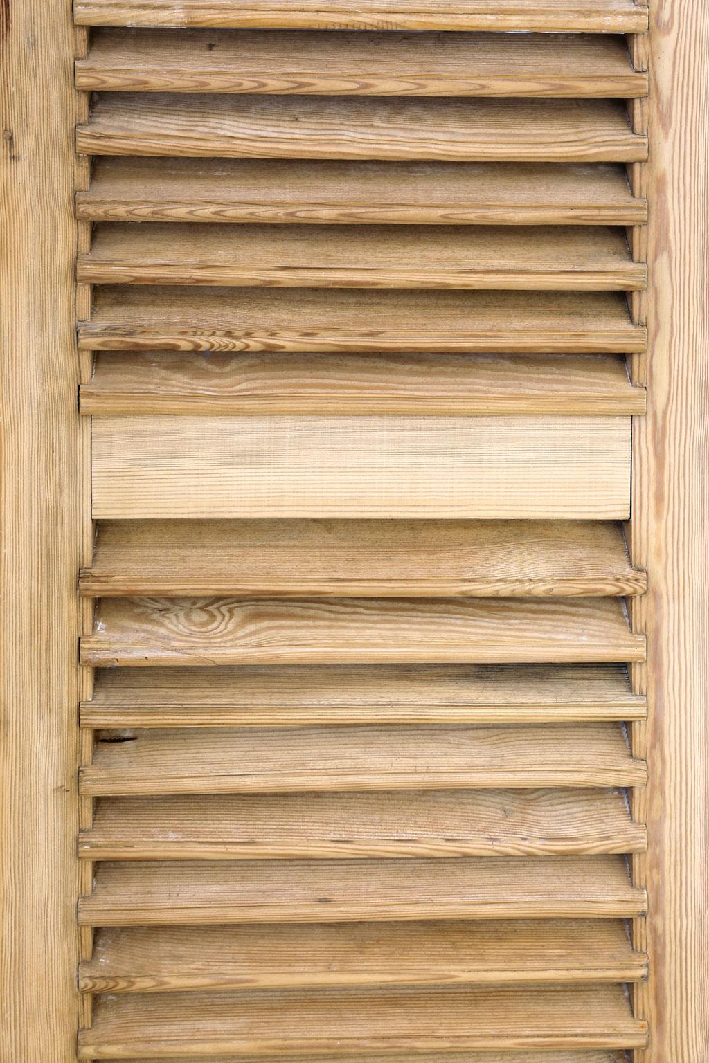 French Provincial Set of Six Vintage French Shutters