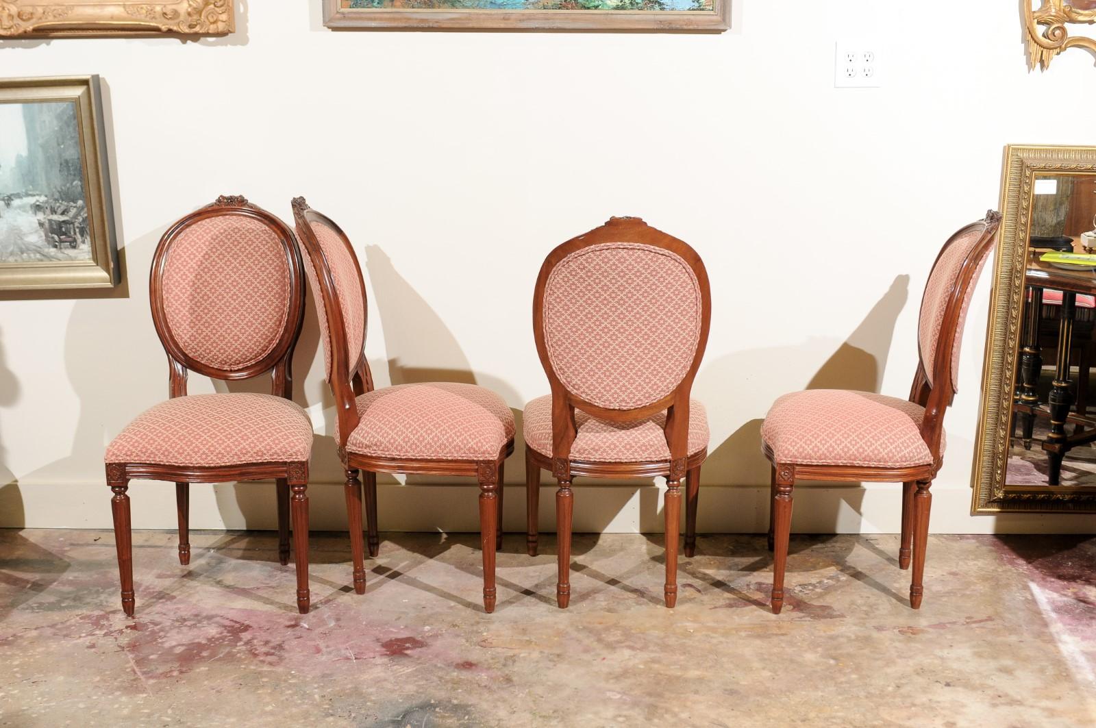 Set of Six Vintage Louis XVI Dining Chairs 2