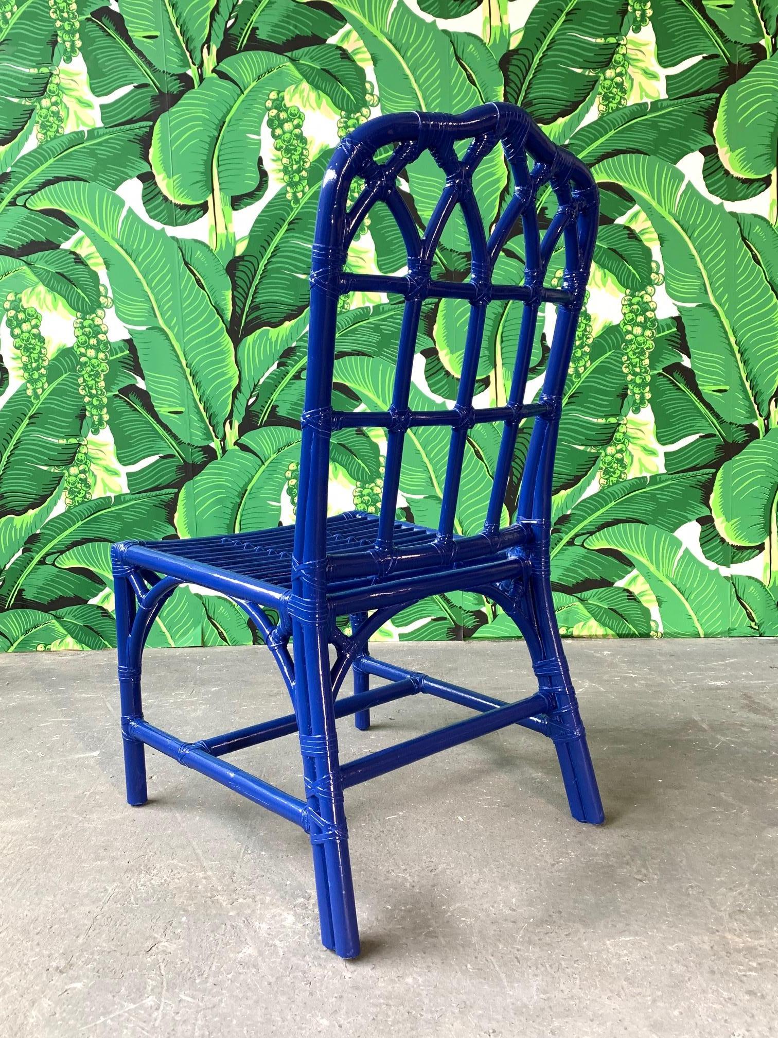 vintage mcguire bamboo chairs