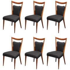 Set of Six Vintage Melchiorre Bega Dining Chairs