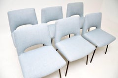 Set of Six Vintage Mid Century Dining Chairs