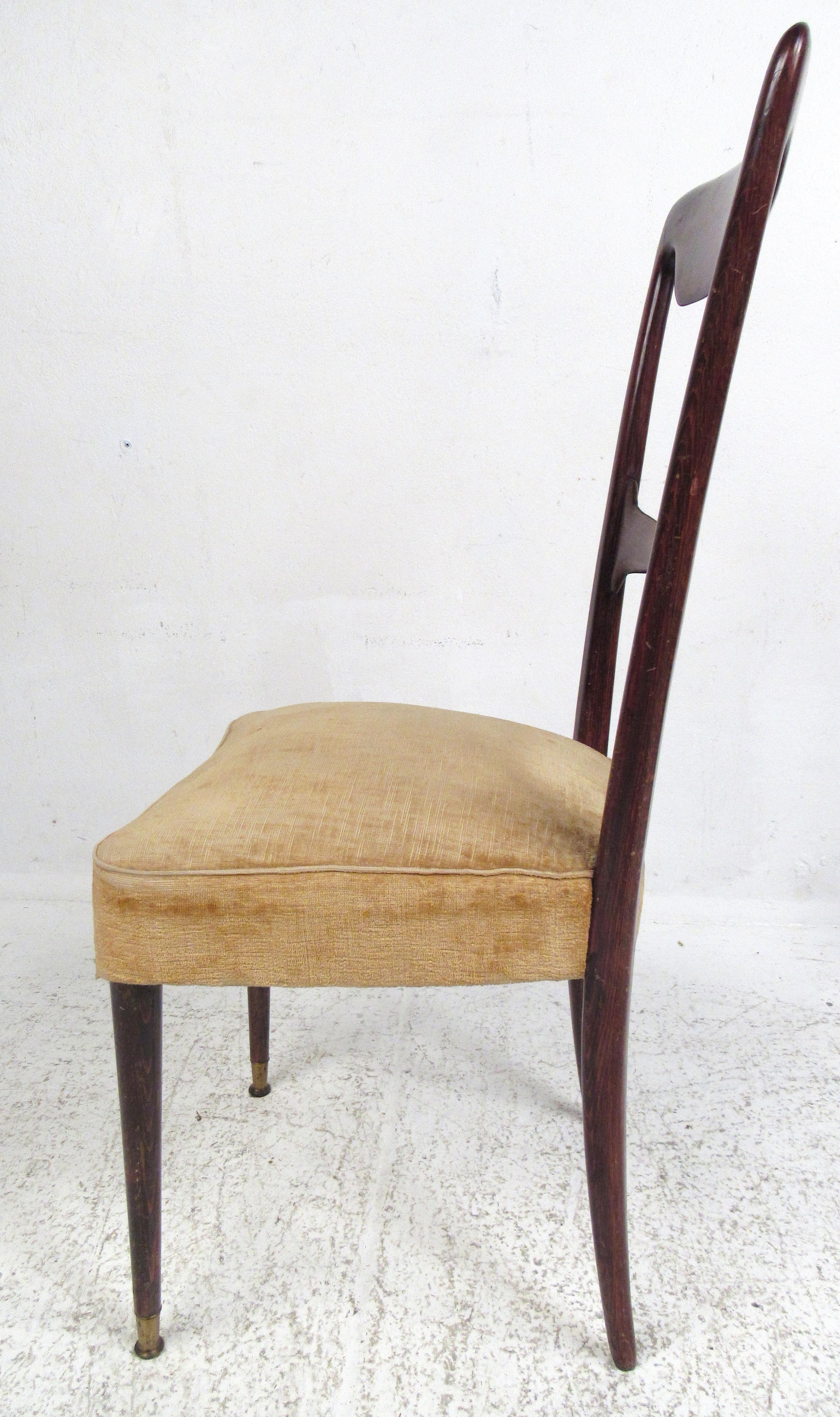 vintage italian dining chairs