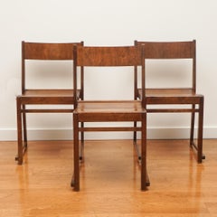 Set of Six Vintage Orchestra Chairs, Sweden