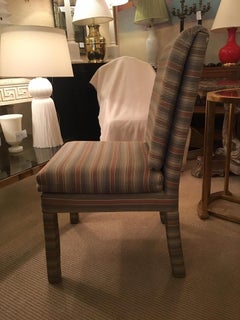 Set of Six Vintage Parsons Chairs, circa 1970