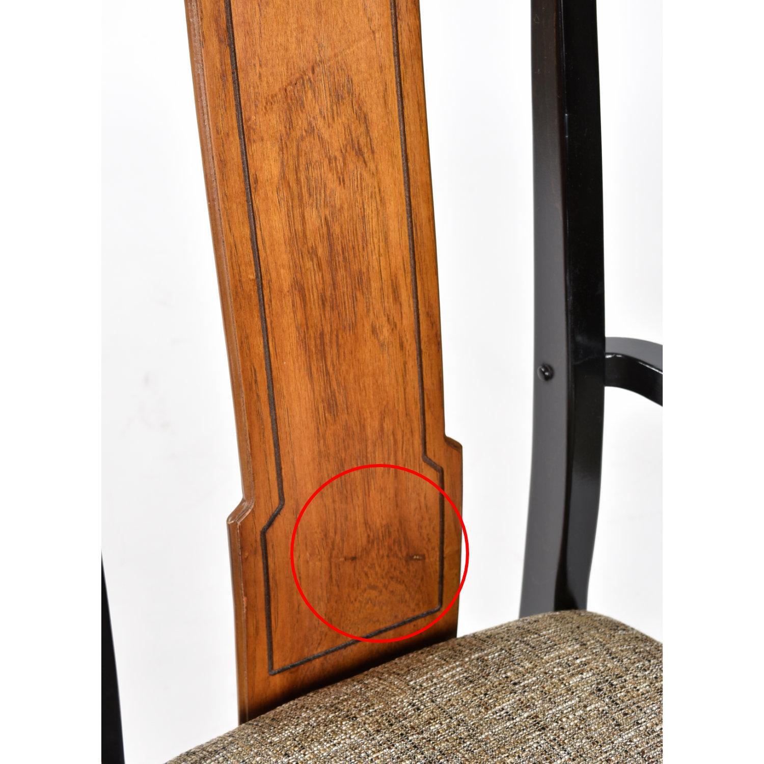 Thomasville Embassy Asian Chinoiserie Dining Chairs For Sale 4