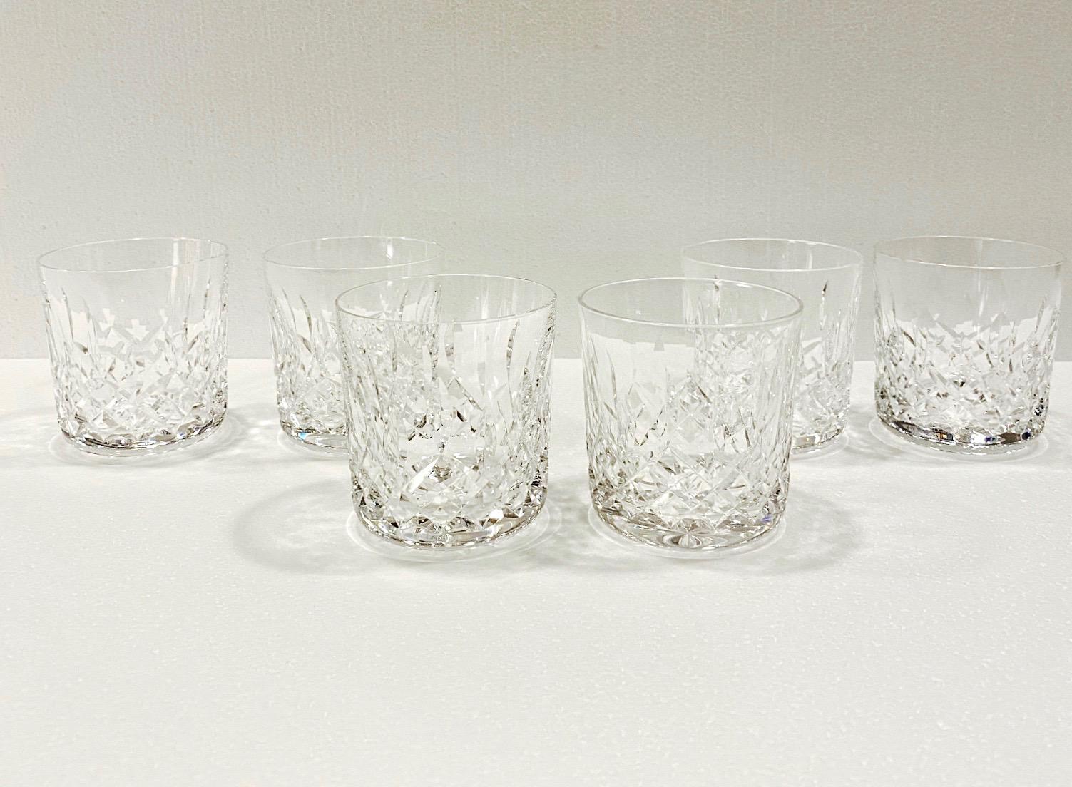 Set of Six Vintage Waterford Crystal Old Fashioned Glasses, Germany, circa 1995 3