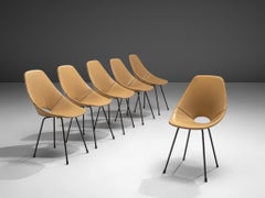 Set of Six Vittorio Nobili Dining Chairs