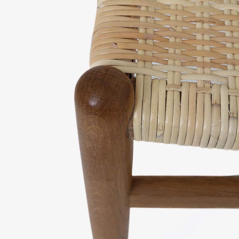 Set of Six W2 Diningchairs by Hans J Wegner For Sale at 1stDibs