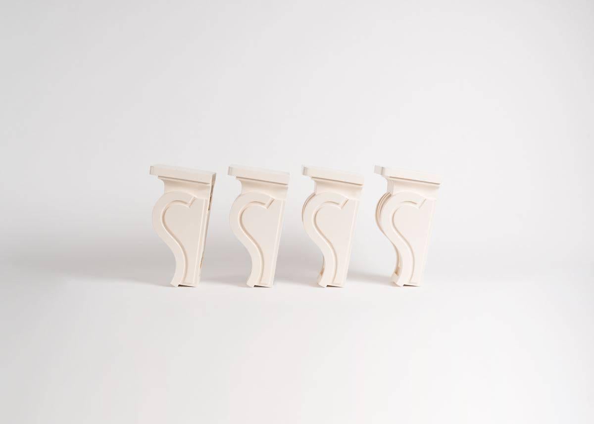 American Set of Six Wall-Mounted Pedestals, Tommi Parzinger, United States, 1956